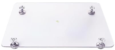 Nivelliertisch für Harz - Acryl-Nivellierbrett für Harz | Robuster Arbeitstisch, flaches Kunstzubehör für Tischplatten, Formenhandwerk, Harzformen