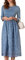 GRACE KARIN Damen Sommer Freizeitkleid Rundhalskleid mit Taschen Arbeitskleid fürs Büro Graublau XL