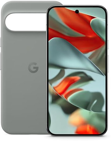 Google Pixel 9 Pro XL – Smartphone Android débloqué avec Gemini, Triple Appareil Photo arrière, 24 Heures d'autonomie et écran Super Actua 6,8 Pouces – Vert Sauge, 128GB + Case