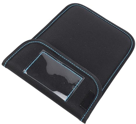 Yctze Cinema Lens Filter Protective Case 4x5.65inch Lens Filter Carry Wallet with Label Nylon Pouch for 100x150mm Lens Filter Water Resistant