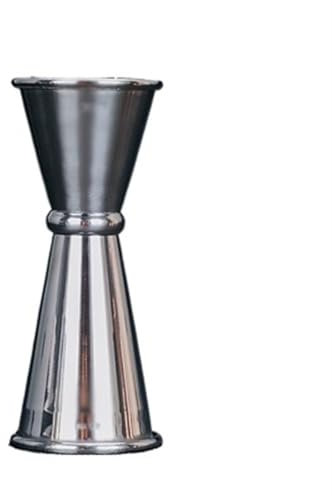CHFYIJYHM Jigger da Cocktail da Bar in Acciaio Inossidabile, Misura da Bar Jigger da Cocktail, for mixologia da Bar di casa(Mirror 25 50ml)