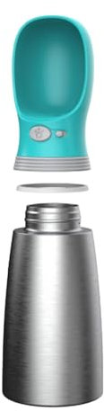 Trinkflasche für Hunde | Wasserflasche aus Edelstahl, Neopren