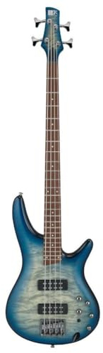 Ibanez Standard SR400EQM-SCB Stained Cosmic Blue - Basso elettrico a 4 corde