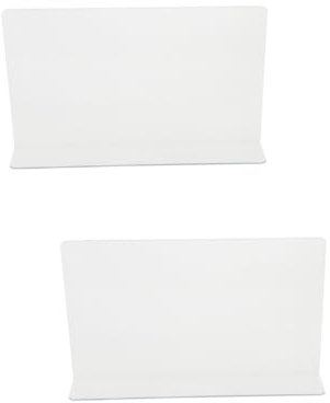 PRETYZOOM Paraspruzzi Doccia in Pvc Facile Da Installare E Pulire Protezione Antischizzo Per Lavabo E Vasca Da Bagno Set Da 2 Pezzi 11.8X6.9X3.9 Pollici Ideale Per Cucina E Bagno Igienico E Resistente