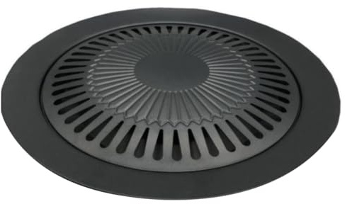 Barbecue Grill Plate Stove Top Korean-Style BBQ Pans Non-Stick Indoor Stovetop PlatePlate