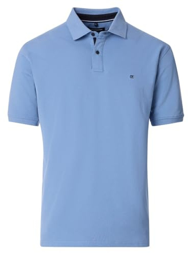 CASAMODA Poloshirt Halbarm Polokragen geknöpft Mint Größe S