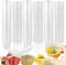 Rliocvhe 150 Pièces Pots à Sauce en Plastique avec Couvercle 25ml,Boîtes de Conservation Anti-fuite,Réutilisables en Petit Pot Plastique,pour Sauces, épices, Confiture Bonbons