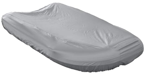 Rukjmqi Schlauchboot Boot Abdeckplane, Schlauchboot Abdeckung Bootsabdeckung UV-Schutz, Wasserdicht Staubdicht UV-Beständig Persenning Boot, Bootabdeckplane, Universell Große Driftbootabdeckung