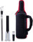 diVinto Set de Vino en forma de Botella con Elegante Estuche, Set Regalo de Accesorios para Vinos, Sacacorchos de Aire a Presión, Enfriador de Vino, Tapón de Vacío