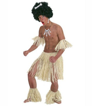 PARTY DISCOUNT Zulu-Set, Natur, 5-TLG. EMPFEHLUNG
