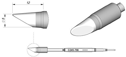 JBC C245766 Spezial-Lötspitze für T245