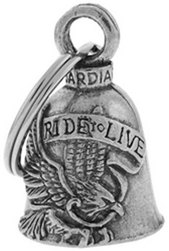 Guardian Bell/Glöckchen, Glücksbringer mit Adler-Motiv für Motorrad