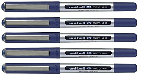 Tintenroller uni-ball® eye micro Strich: ca. 0,2 mm (blau | 6 Stück)