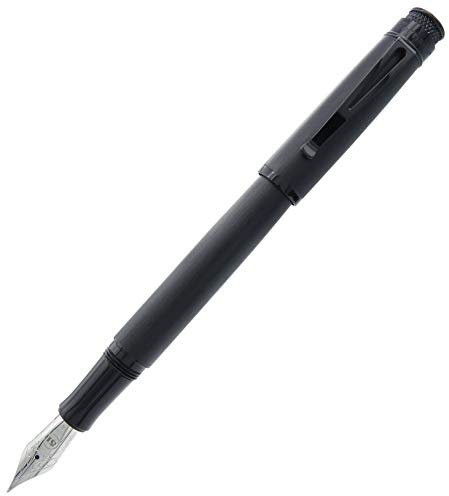 Retro 51 Tornado EXT Fountain Pen - Black Stealth (Medium)