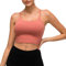 Lemedy Sport-BH, für Damen, gepolstert, Fitness, Workout, Laufshirt, Yoga, Tanktop - - Large