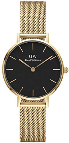 Daniel Wellington Evergold, Damenuhr, goldfarben, Milanaisearmband, DW00100349