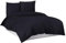 Mixibaby Bettwäsche Bettgarnitur Bettbezug 100% Baumwolle 135x200 155x220 200x220 200x200, Farbe:Schwarz, Größe:200 x 200 cm