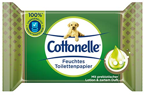 Cottonelle Feuchtes Toilettenpapier Wohltuende Sauberkeit, 38 Tücher