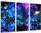DKORARTE Modernes Fotobild Avatar Landschaft Pandora Neon Zhangjiajie (China), 97 x 62 cm, Ref. 27301