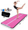 AirTrack Nordic Home 5m Special Edition Mehrfarbig mit Luftpumpe, Turnmatte Aufblasbar, für Gymnastik, Yoga - Langlebig & Einfach zu Transportieren Matte Sport, Air Track Gymnastikmatte (Rosa)
