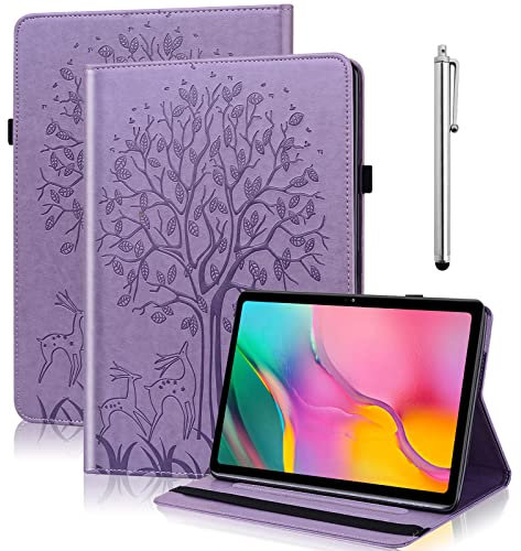 BOLELAW Funda para Xiaomi Pad 6/Xiaomi Pad 6 Pro 11 pulgadas 2023 con lápiz y soporte para bolígrafo, ranura para tarjetas, función atril, funda de moda para Xiaomi Pad 6 Pro Tablet Funda, Lila