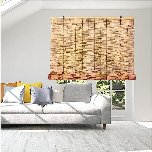 Cañizo Natural Bambú,Pantalla De JardíN,Rollo De Valla De Caña,Estera De Mimbre Privacidad Natural,Mimbre Ocultacion,Pantalla De Privacidad,Valla De Bambú,50x60cm
