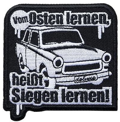 Spaß Kostet Aufnäher Aufbügler Patch DDR Vom Osten Lernen heißt Siegen Lernen