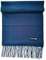 ADAMANT Schal Herren/UNISEX-100% Climaxsoft (weich wie Kaschmir) - Standard-Länge/Breite -200x30cm- (Mittelblau)