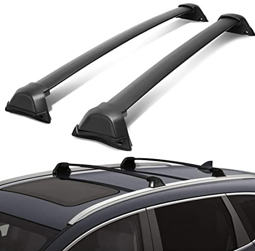 WEbjay DachträGer Dachregal Ersatzanpassung for Honda CRV 2017 2018 2019 2020 2021 Bar Oe Stil Aluminium Dach Schiene Cross Bars Frachtträger DachgepäCkträGer
