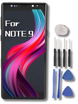 Reemplazo de Pantalla Orgánica para Note 9, Marco Note 9, Ensamblaje de Digitalizador con Herramientas de Reparación de Marcos para Note 9