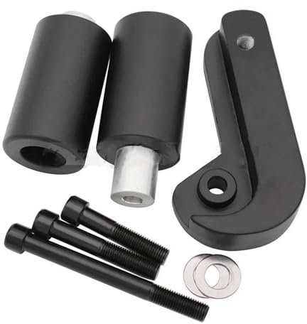 Frame Sliders Sturzschutz Motorrad Rahmen Sliders Crash Fallen Schutz Für Suzuki Für GSXR Für GSX-R 600 750 Für GSXR600 Für GSXR750 K6 K8 2006-2010 Sturzpads Motorrad(Schwarz)