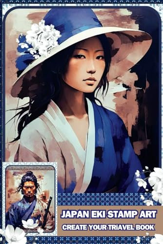Japan Eki Stamp Art: Create Your Travel Book, Document and Collect Memories from Your Japanese Adventures in a Cute Journal with Date, Location and ... Notebook, Great Gift Idea for Oriental Lovers