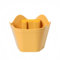 Noise Reducing Coffee Knock Box Made of ABS Plastic, Compact Size for Espresso Machines (Yellow)