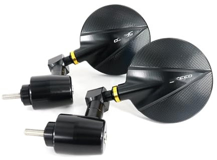 Rückspiegel Für Triumph Speed ​​Triple 750 Speed ​​Triple 1050 Speed ​​Triple R Universal Bar End Spiegel Lenker Rückspiegel Außenspiegel Seitenspiegel