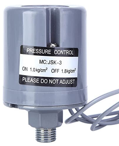 AKLOSIPY Elektronischer Druckschalter-Controller für Automatische Pumpe 220 V – Druckschalter, Druckregler, Mechanischer Pumpenschalter, Industrielagen (1,0–1,8 kg)