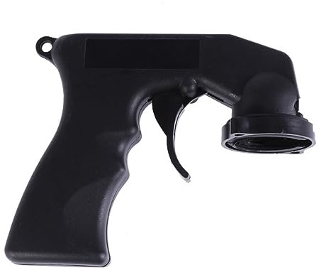DOITOOL Portable Plastic Aerosol Spray Gun Handle for Automotive Painting, Black, Compatible Aerosol Sprayer Adapter for Car Paint Spraying