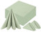 100 Stück Papierservietten 40x40 Salbeigrün Servietten Grün Servietten Hochzeit Eukalyptus Cocktailservietten Salbei Servietten Grün für Hochzeit Geburtstag Abendessen Brautjubiläum Party