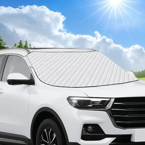 Pare-soleil avant de voiture, protection solaire, pliable, protection contre la chaleur, pour la plupart des voitures, bloque la chaleur UV
