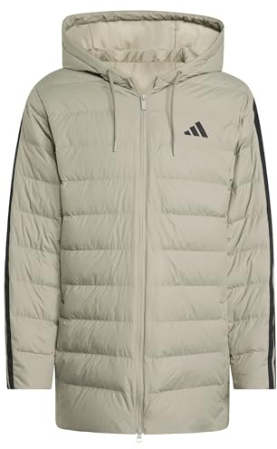 adidas Herren Essentials Climawarm 3 Stripes Light Down Hooded Parkas Sportlicher Lifestyle
