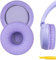 Geekria QuickFit - Almohadillas de repuesto de piel sintética para auriculares JBL JR300, JR300BT, T450BT, T500BT, Tune 500, Tune 500BT, Tune 510BT, Tune 520, almohadillas para los oídos (morado)