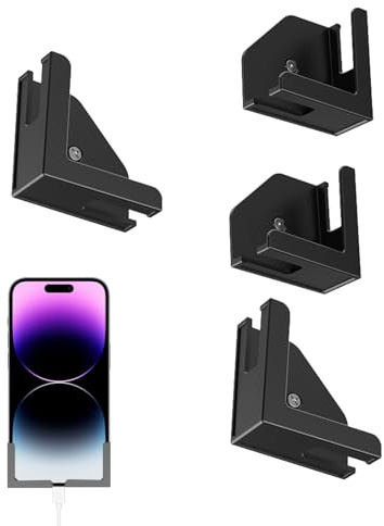 Générique Wandhalterung für Tablet – Universal-Halterungen aus ABS, , Tablet, -Halterung, verstellbar, drehbar, kompatibel, Installation von Schrauben | Dock zum Zusammenführen von und