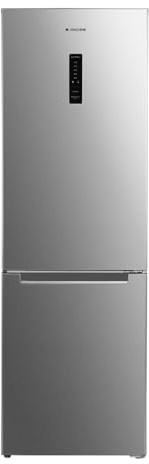Aspes Frigorífico Combi Inox 2 Puertas. AC185605ENFDX, Capacidad 293 Litros, No Frost, Motor Universal, 40 dB, Puerta Reversible, Apertura Tipo Uñero, Clase Energética E