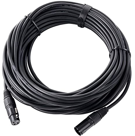 Pronomic Stage XFXM-Blue-20 Cable de micrófono XLR 20 m negro