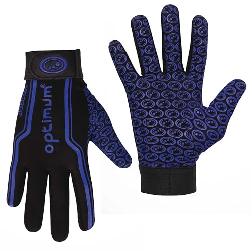 Optimum All-Weather Thermal Velocity Sports Gloves with Easy-Fasten Strap | Thermal insulation meets elite grip & performance with full hand flexibility for rugby, hockey, football & beyond.