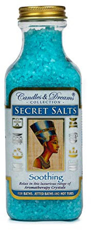 Candles & Dreams Bañera de hidromasaje SPA/Baño Aromatherapy Scents Crystals (Soothing)