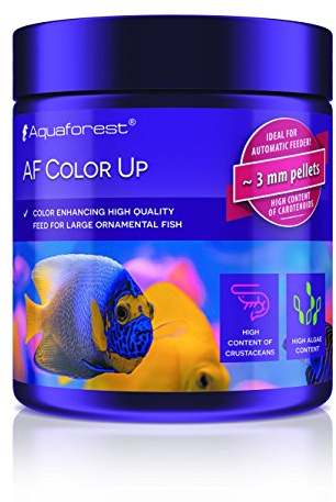 Aquaforest, AF Color Up - Alimento de pellets para peces grandes, 120 g