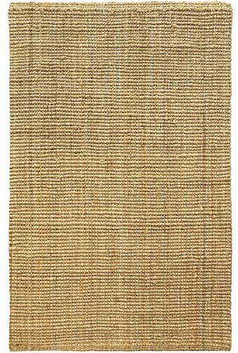casa pura Natürlicher Jute-Teppich 80 x 150 cm – Moderner Wohnzimmer-Teppich - Naturfaser Jute-Teppich - Umweltfreundlicher gewebter Teppich für Küche, Flur, Schlafzimmer