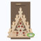 weigla - Lichterspitze original Erzgebirge I Motiv Weihnachtsbaum mit roten Kugeln I Lichterbogen Weihnachten I 7 Lampenkerzen + 1 Ersatzlampe I 7 x 34 V, 3 W, E10 I Weihnachtsdeko innen