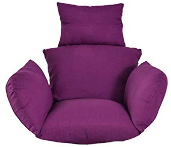 Cuscino per poltrona sospesa, multicolore, con cuscino, per poltrona sospesa, per la casa (senza sedia) Lilla