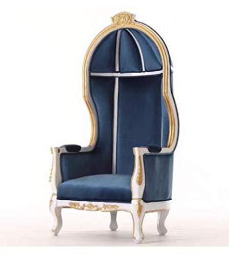 jvmoebel Thron Sessel Königlicher Polster Chesterfield Samt 1 Sitzer Antik Stil Stühle